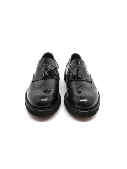 Exton Men's Shoe Art. Abrasivato Black / Gray