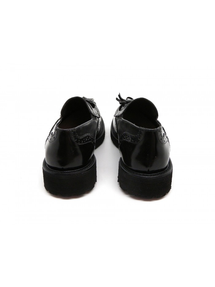 Exton Men's Shoe Art. Abrasivato Black / Gray