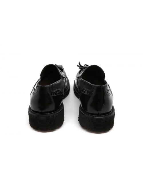 Exton Scarpa uomo Art. Abrasivato Nero/Grigio