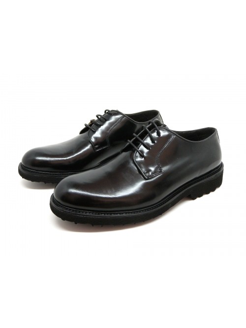 Exton Men's Shoe Art. Abrasivato Black Exton Men's Shoe Art. Abrasivato Black