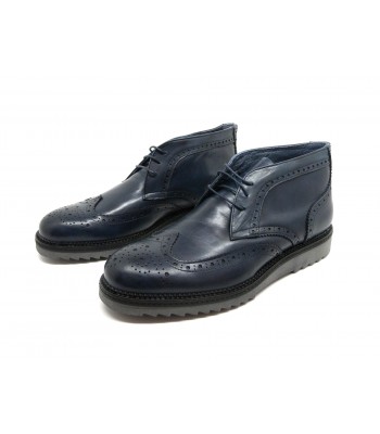 Drudd Man Shoe Art. Karl Gaucho Blue Calf