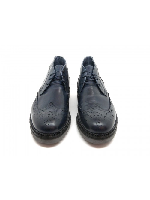 Exton Scarpa uomo Art. Karl Gaucho Vitello Blu