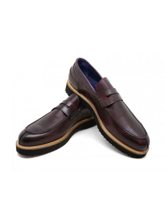 Drudd Man shoe Art. Viseo Crust Bordeaux