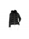 Geospirit Women's Down Jacket Mod Trixie Fur Black GED0700