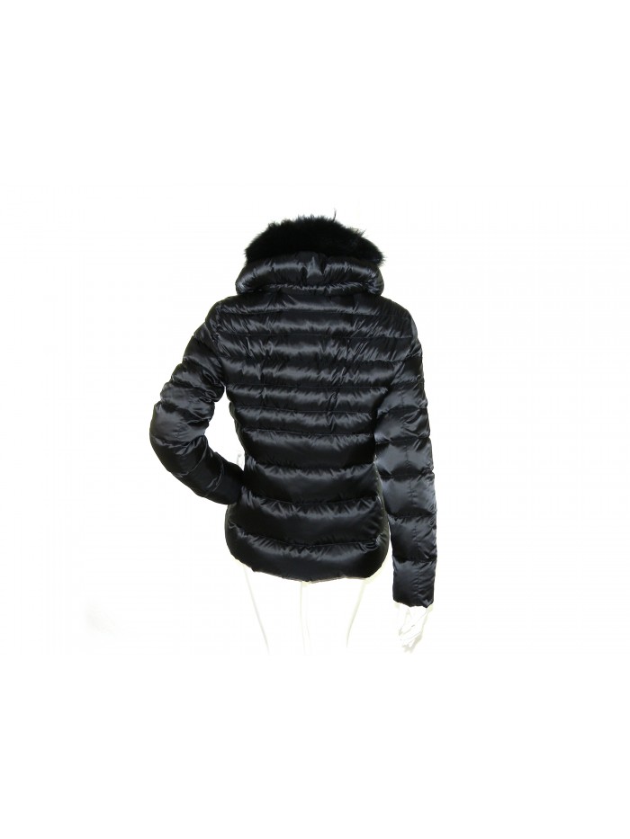 Geospirit Women's Down Jacket Mod Trixie Fur Black GED0700