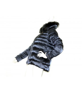 Geospirit Women's Down Jacket Mod Trixie Fur Gray GED0700 2