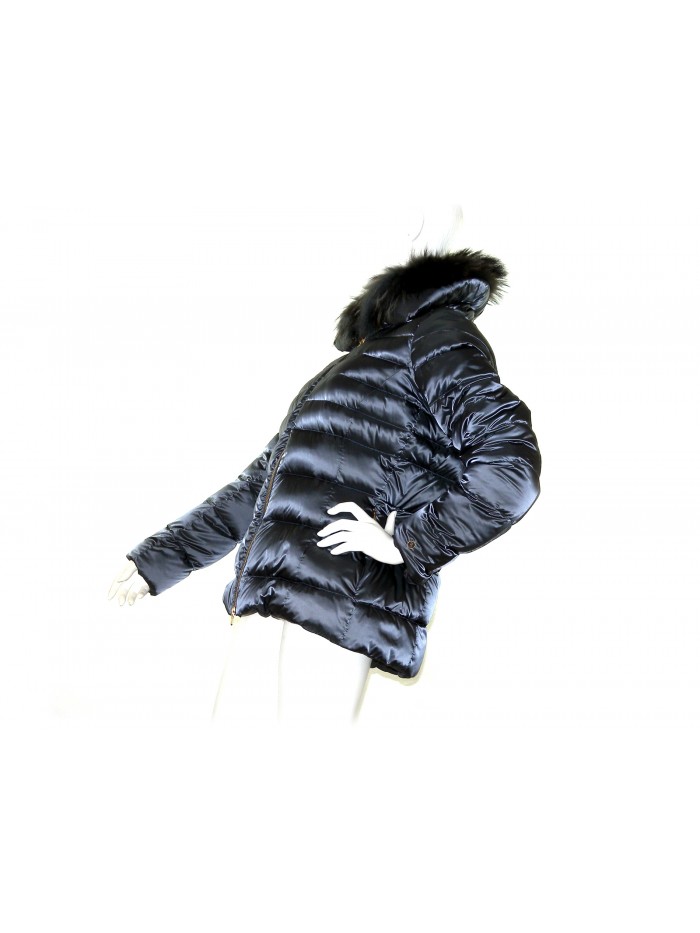 Geospirit Women's Down Jacket Mod Trixie Fur Gray GED0700