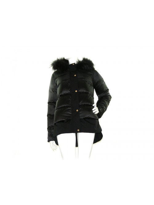 Geospirit Piumino Donna Mod. ST. Jones BMAT. FUR Nero GED0687