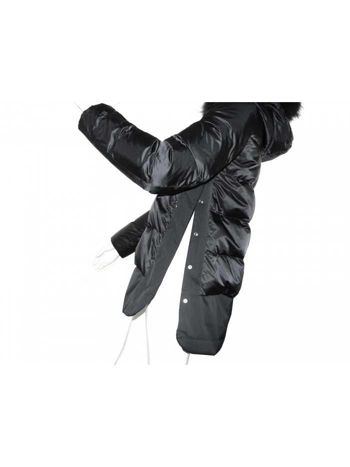 Geospirit Piumino Donna Mod. ST. Jones BMAT. FUR Nero GED0687