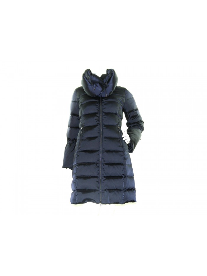 VDP - Via delle Perle Women's Down Jacket Art. 00404 Blue VDP - Via delle Perle Women's Down Jacket Art. 00404 Blue