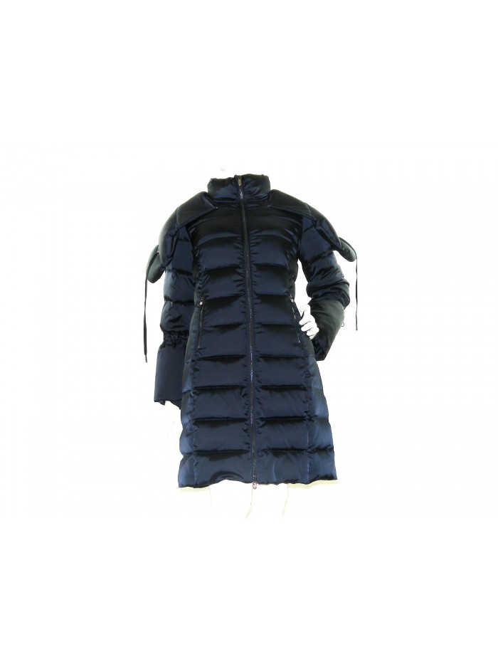 VDP - Via delle Perle Women's Down Jacket Art. 00404 Blue