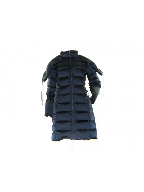 VDP - Via delle Perle Women's Down Jacket Art. 00404 Blue