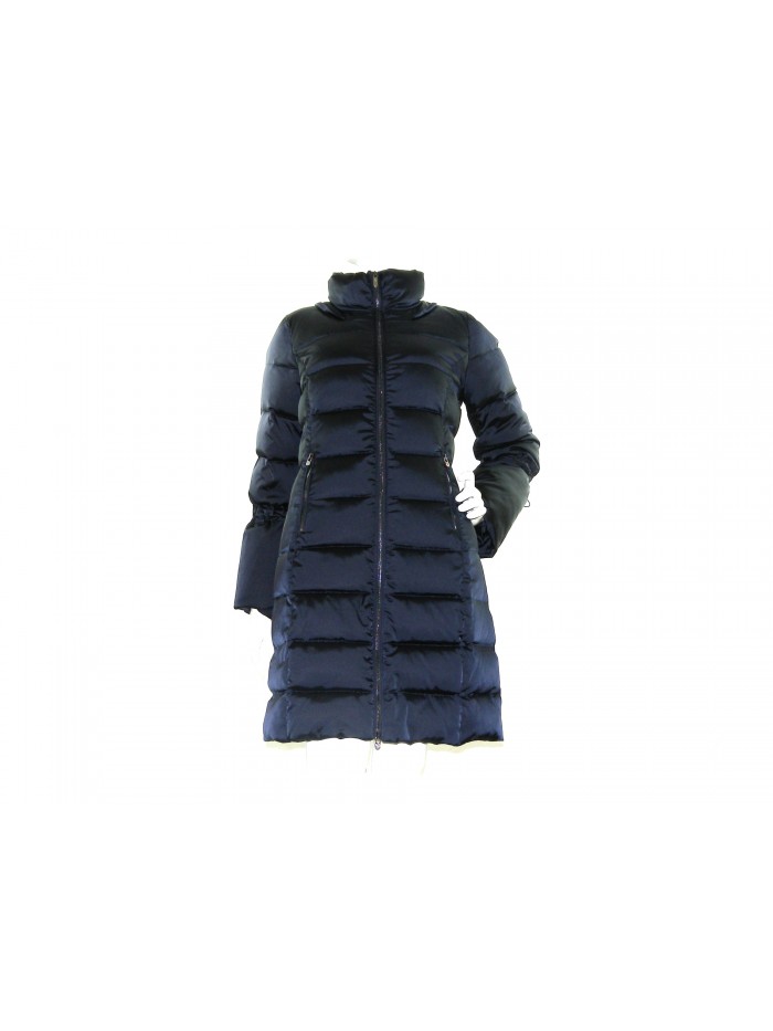 VDP - Via delle Perle Women's Down Jacket Art. 00404 Blue