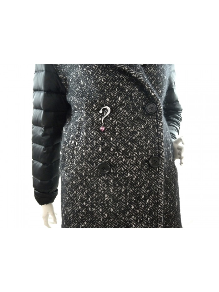 VDP - Via delle Perle Piumino Donna Mod. Kaban Art. PP400 Nero