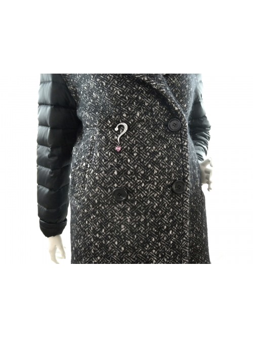 VDP - Via delle Perle Duvet Woman Mod. Kaban Art. PP400 Black