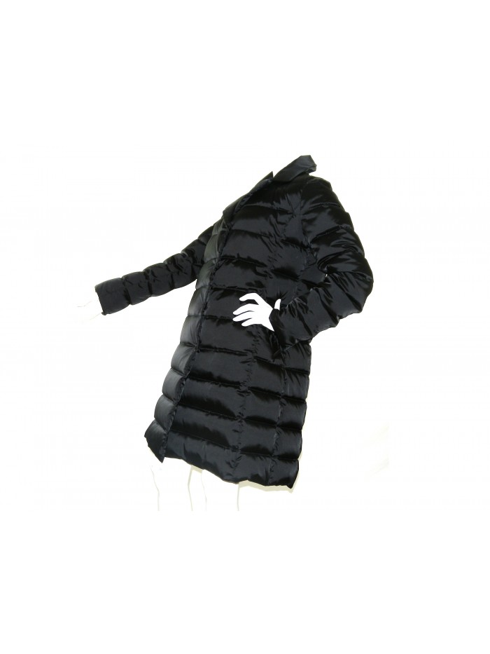 VDP - Via delle Perle Women's Down Jacket Art. 00402 Black