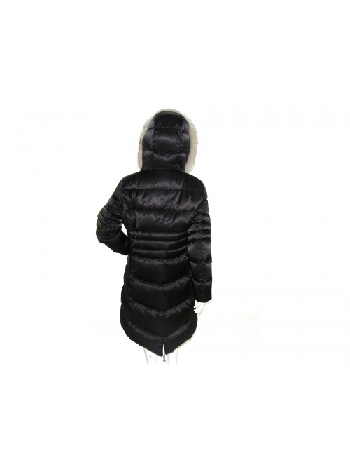 Geospirit Down Jacket Women Mod. Larisa Fur Black GED0705
