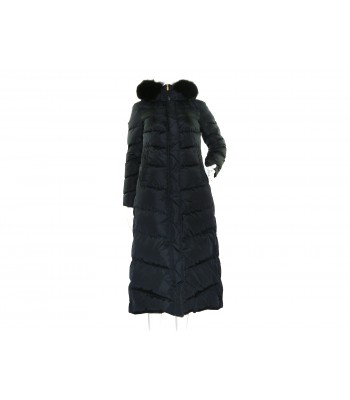 Geospirit Down Jacket Woman Mod. Penelope Fur Black GED0714