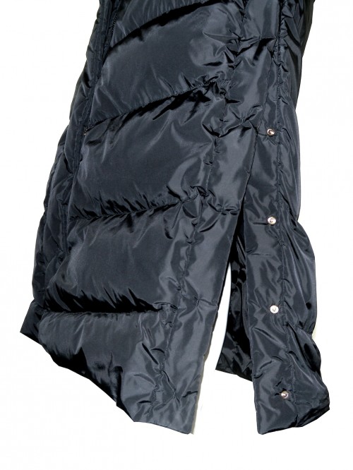 Geospirit Piumino Donna Mod. Penelope Fur Nero GED0714