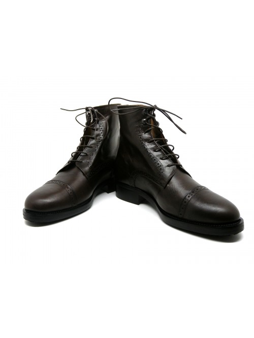 Snobs Men's Shoes Art. Monaco 02 Dark Brown