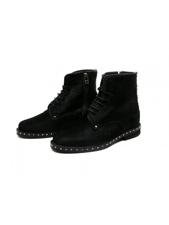 Craftwork - Made in Italy Women's Shoes Art. Cavallino Nero Craftwork - Made in Italy Women's Shoes Art. Cavallino Nero