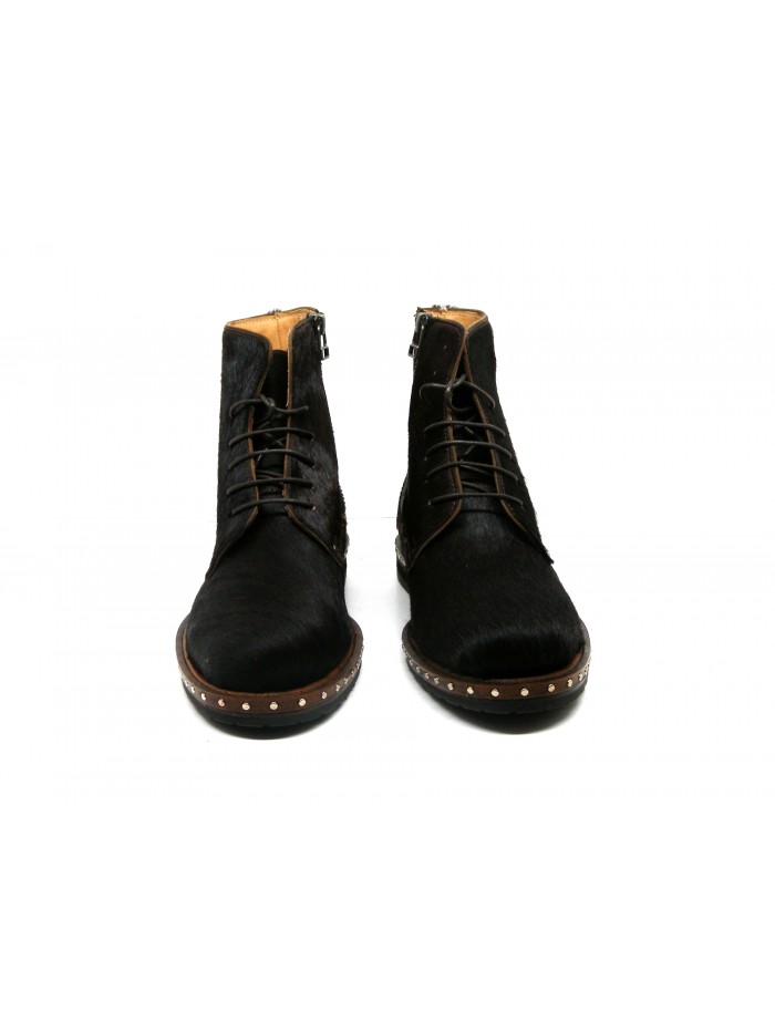 Lavorazione Artigianale - Made in Italy Scarpe Donna Art. Cavallino Marrone