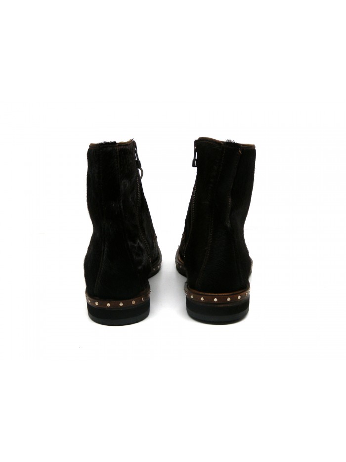 Lavorazione Artigianale - Made in Italy Scarpe Donna Art. Cavallino Marrone