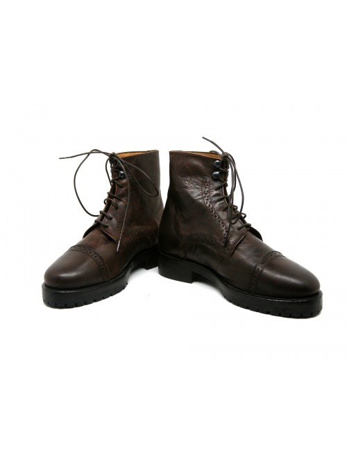 Lavorazione Artigianale - Made in Italy Scarpe Donna Art. Monaco Testa di Moro