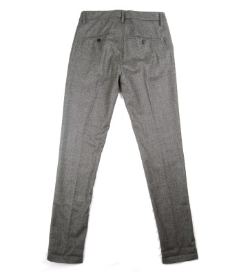 Dondup Pantalone Uomo Mod. UP235 Gaubert Col. 759 Marrone Chiaro Grisaglia 2