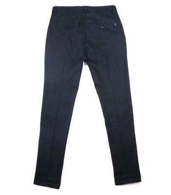 Dondup Pantalone Uomo Mod. UP235 Gaubert Col. 897 Blu/Nero Grisaglia 2