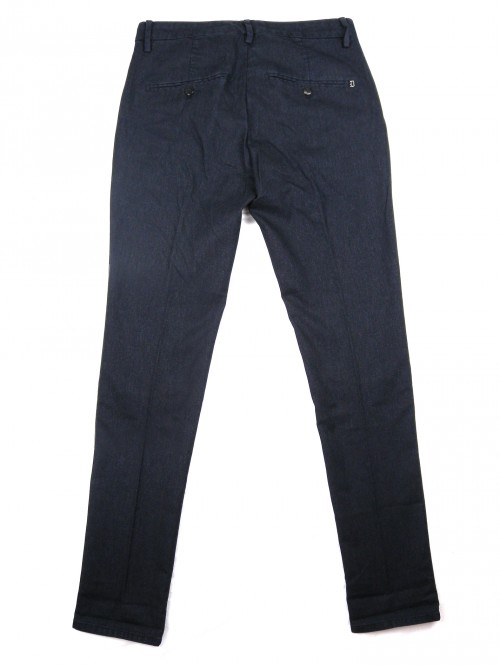 Dondup Pantalone Uomo Mod. UP235 Gaubert Col. 897 Blu/Nero Grisaglia