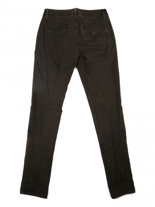 Dondup Pantalone Uomo Mod. UP235 Gaubert Col. 759 Marrone Fustagno