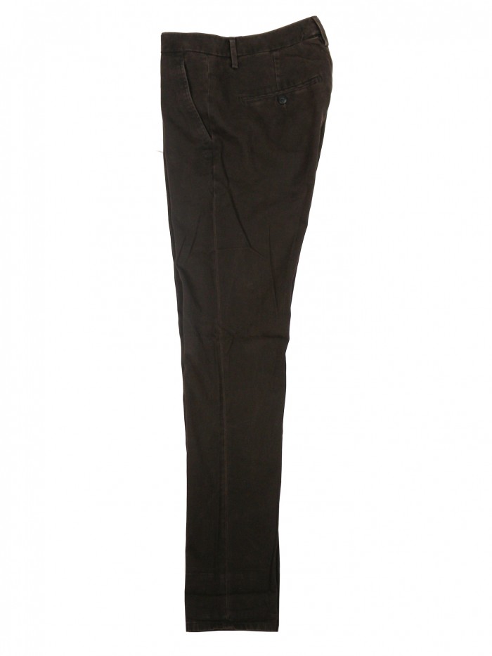 Dondup Pantalone Uomo Mod. UP235 Gaubert Col. 759 Marrone Fustagno