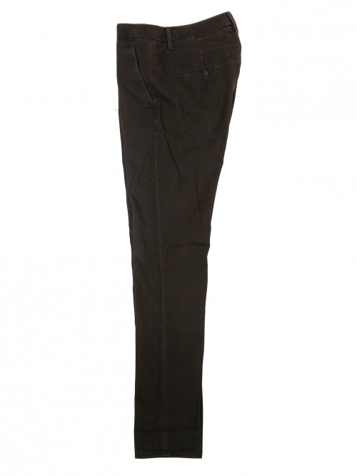 Dondup Pantalone Uomo Mod. UP235 Gaubert Col. 759 Marrone Fustagno