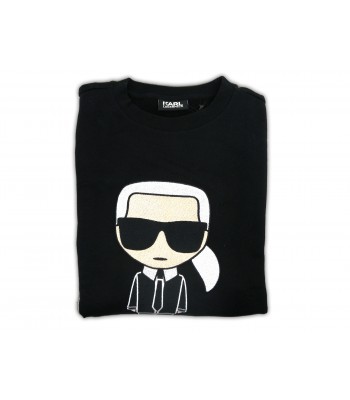 Karl Lagerfeld Men's Sweater Mod. Sweat Roundneck Black
