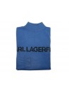 Karl Lagerfeld Man Shirt Mod Turtle Neck Blue