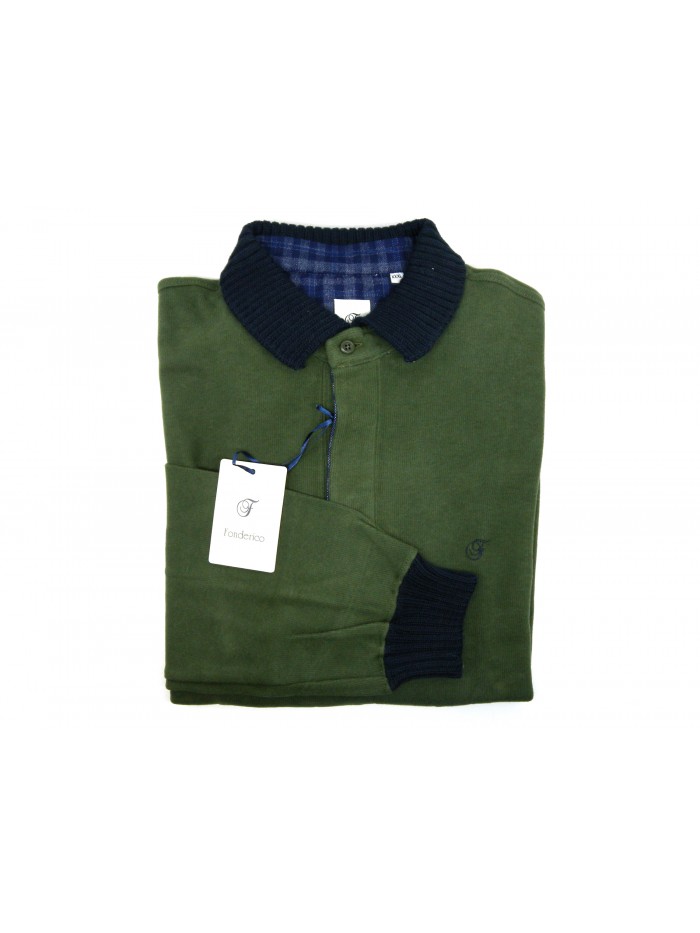 Fonderico Maglia Uomo Art. 1818 COL 10 Green Polo Fonderico Maglia Uomo Art. 1818 COL 10 Green Polo