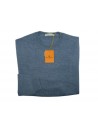 Etro Man Shirt Mod. 1M500 VAR 250 Blue Melange
