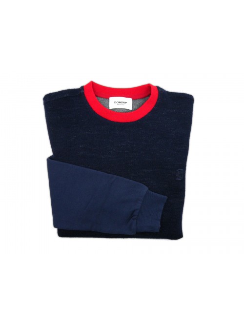Dondup Maglia Uomo Mod. UF552 COL 897 Blu Dondup Maglia Uomo Mod. UF552 COL 897 Blu