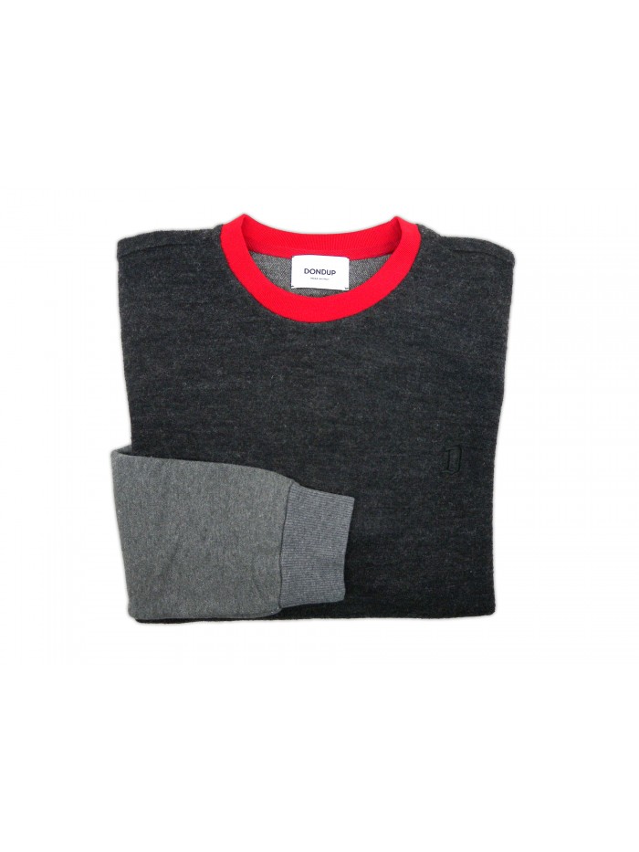 Dondup Man Shirt Mod. UF552 COL 997 Gray Dondup Man Shirt Mod. UF552 COL 997 Gray