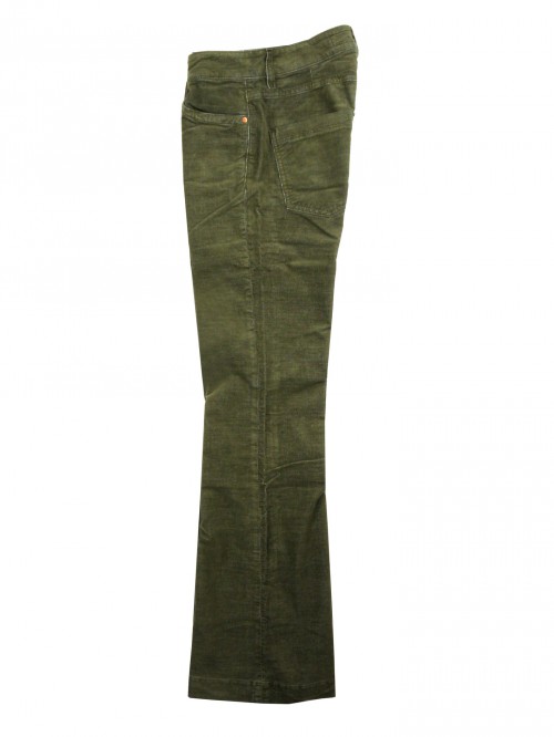Latinò Pantalone Donna Art. New Elettra COL 1018 Velluto Verde Militare