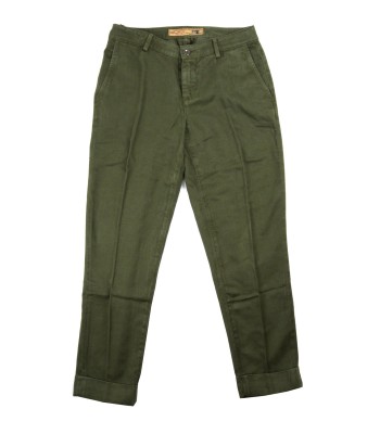 Latinò Pantalone Donna Art. Agnese COL 1018 Chino Verde Militare