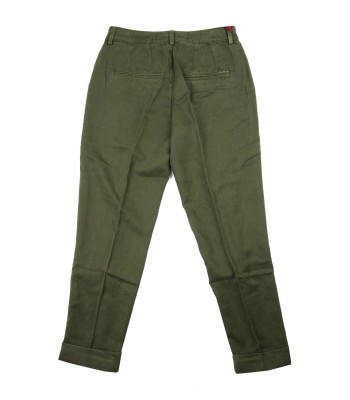 Latinò Pantalone Donna Art. Agnese COL 1018 Chino Verde Militare 2