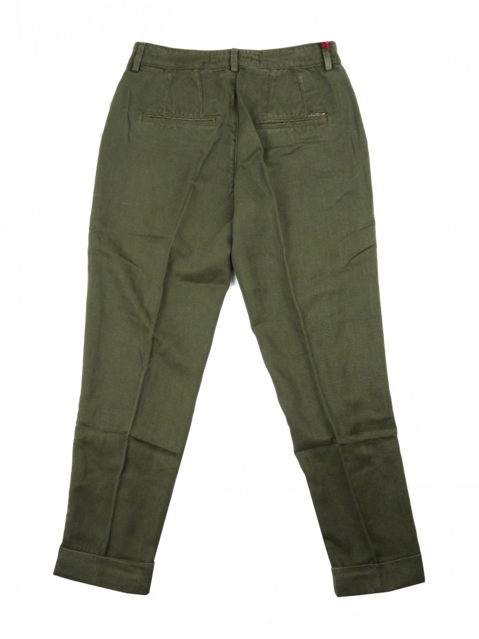 Latinò Women's Trousers Art. Agnese COL Military Green 1018 Chino