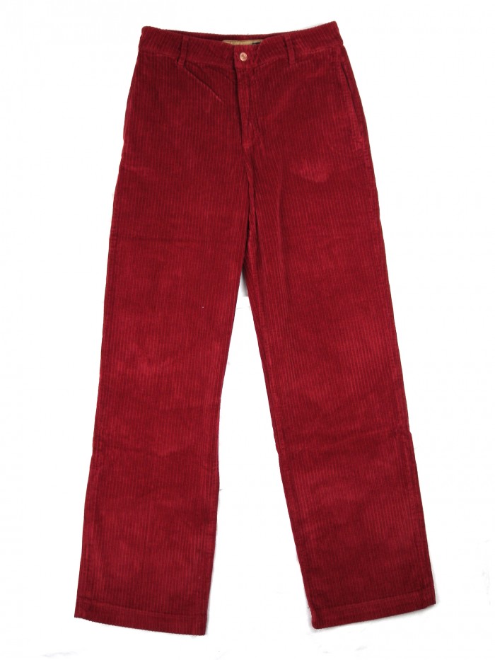 Latinò Pantalone Donna Art. Monia COL 1046 Velluto Bordeaux