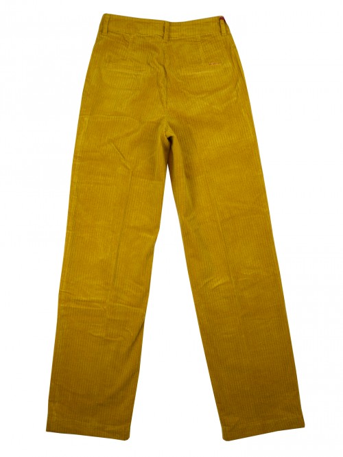 Latinò Woman Trousers Art. Monia COL 1077 Velvet Mustard
