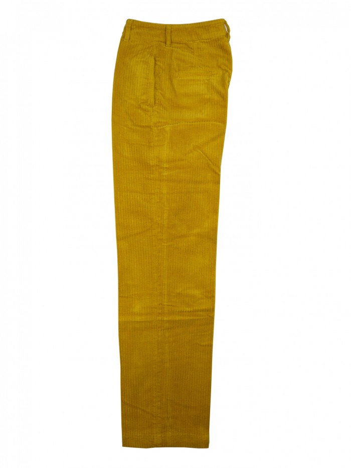 Latinò Woman Trousers Art. Monia COL 1077 Velvet Mustard