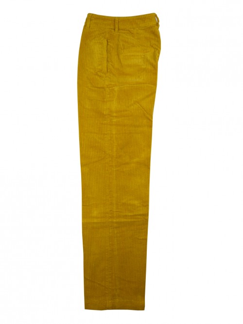 Latinò Woman Trousers Art. Monia COL 1077 Velvet Mustard