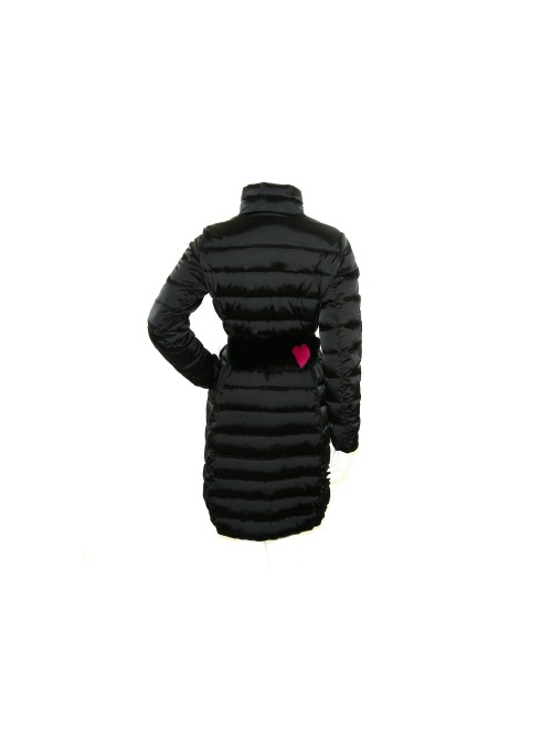 VDP - Via Delle Perle Women's Down Jacket Art. 00401/00 Black
