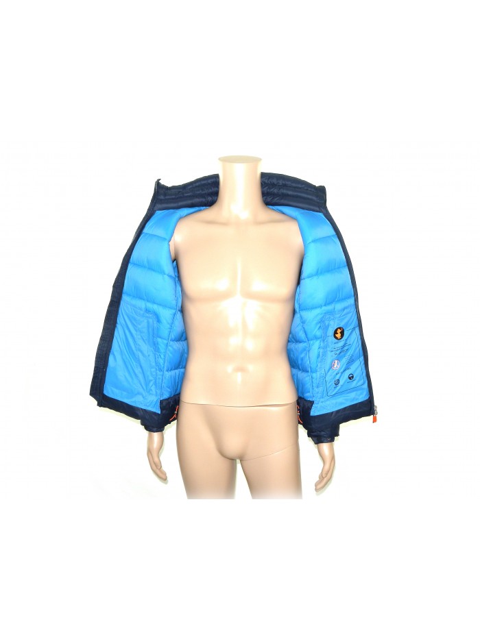 Save The Duck Man Jacket Mod. 3556M COL 00146 Giga 7 Blue / Light Blue